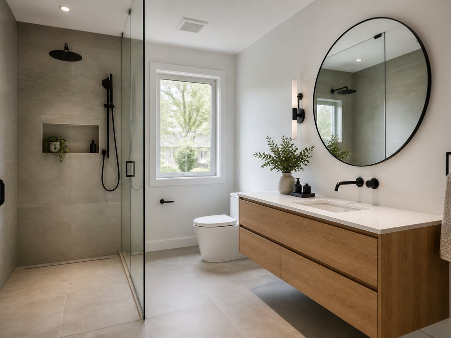 Bathroom Renovations project example 1
