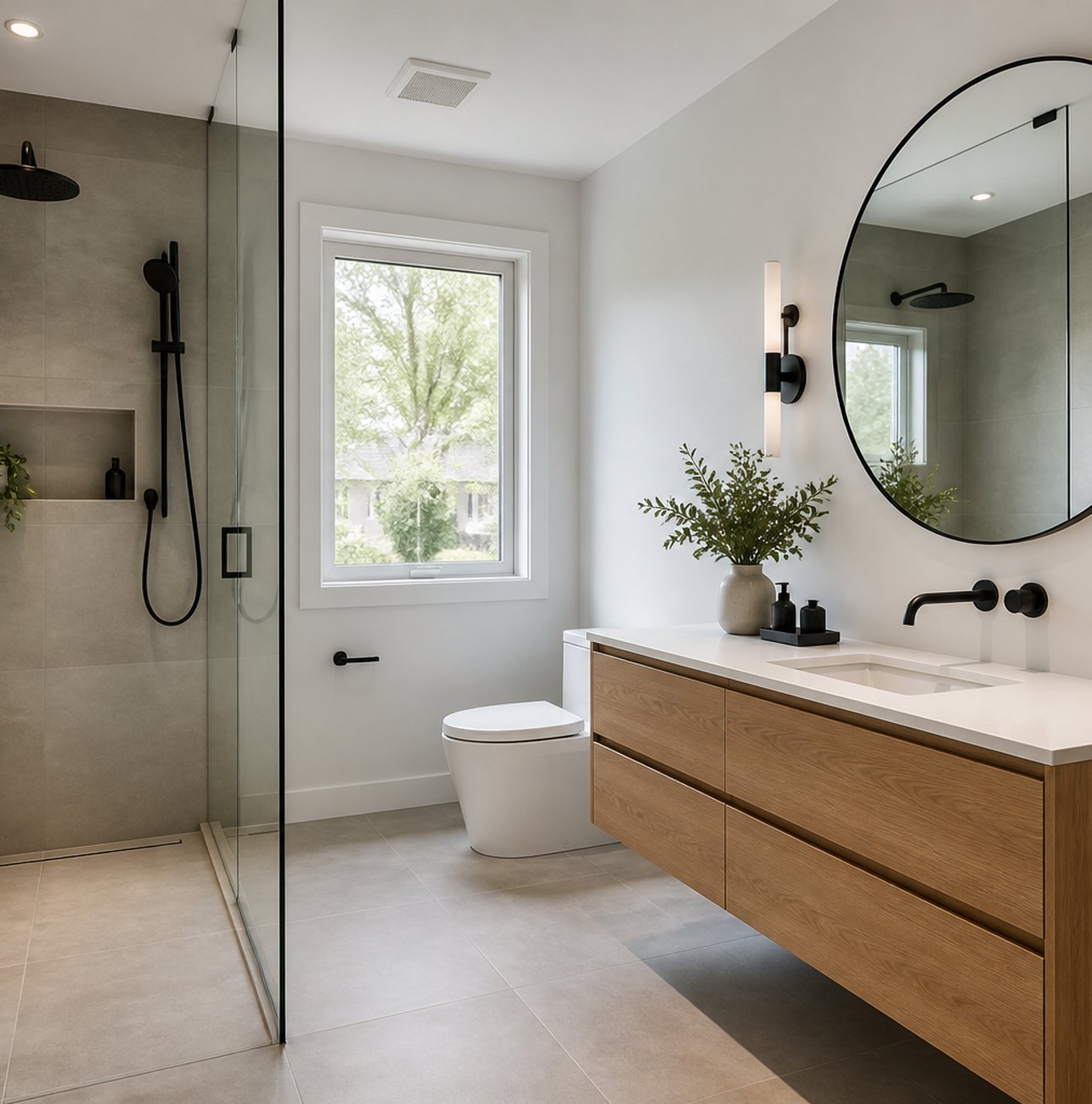 Bathroom Renovations project by Crowle Construction GC