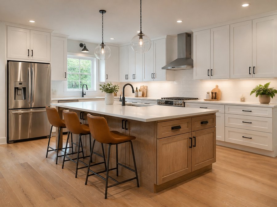 Kitchen Renovations project example 1