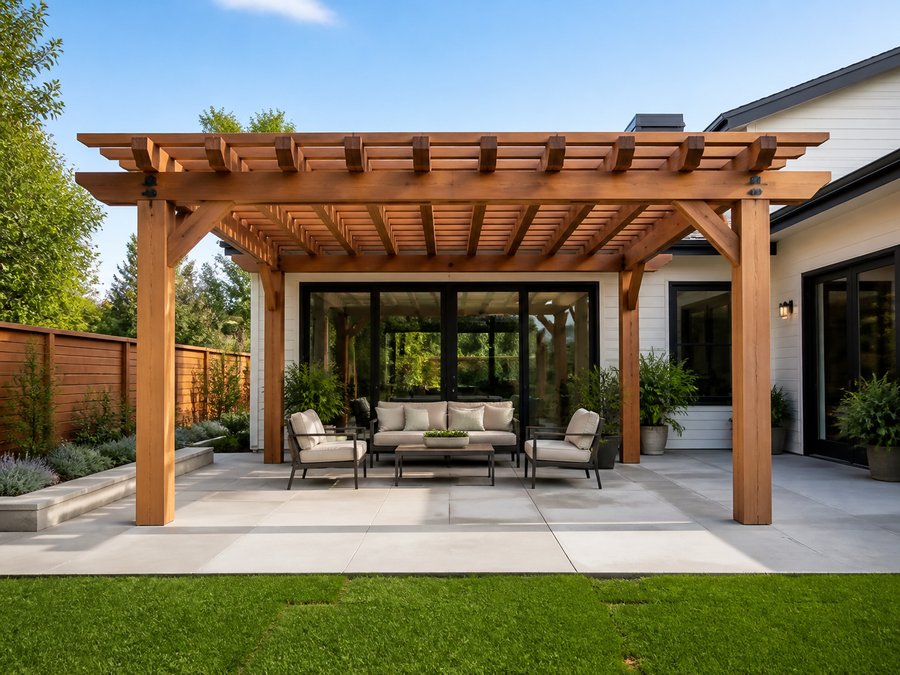 Covered Patios project example 1